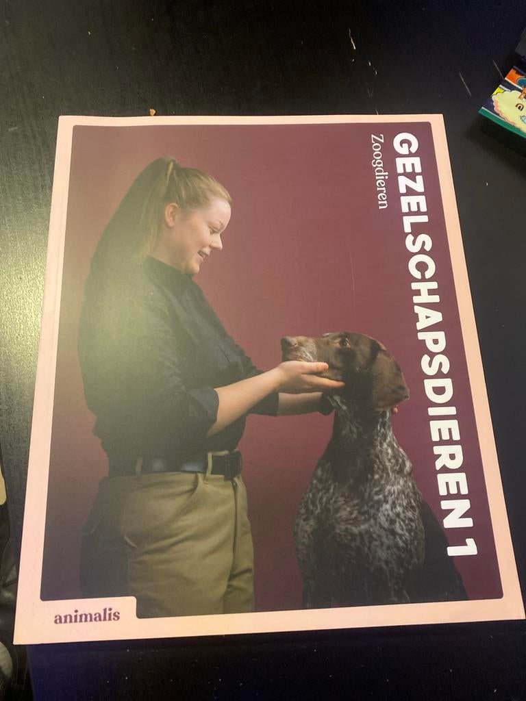 Gezelschapsdieren 1 - Zoogdieren animalis, Boeken, Studieboeken en Cursussen, Ophalen, Beta, Zo goed als nieuw