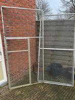 Volière panelen, Dieren en Toebehoren, Ophalen, Zo goed als nieuw, Aluminium, Volière