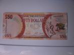 Guyana - 50 Dollar - Bankbiljet, Postzegels en Munten, Bankbiljetten | Amerika, Los biljet, Zuid-Amerika, Verzenden