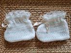 Vintage baby sokjes met kantje, Ophalen of Verzenden, Zo goed als nieuw, Jongetje of Meisje, Sokjes