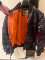 Alpha Industries Night Camo Bomberjack, Kleding | Heren, Jassen | Zomer, Ophalen of Verzenden, Zo goed als nieuw, Maat 48/50 (M)