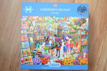 Gibson puzzel - Gardener's Delight  - 1000 stukjes beschikbaar voor biedingen