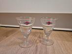 2 Martini glaasjes, Ophalen of Verzenden, Borrel- of Shotglas