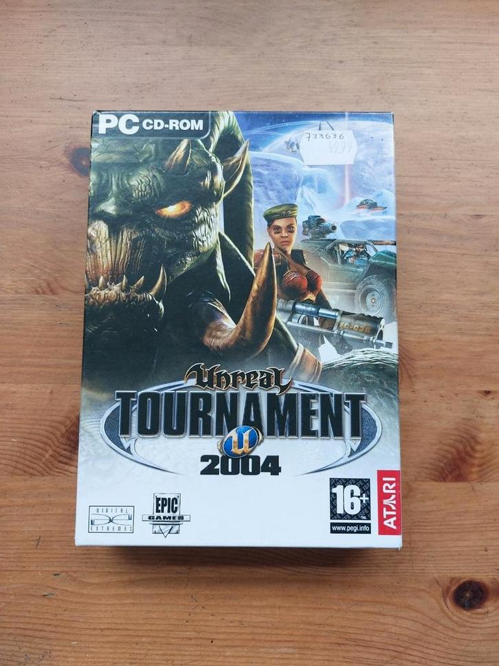 Big box PC spel unreal tournament 2004, Spelcomputers en Games, Games | Pc, 1 speler, Vanaf 3 jaar, Ophalen of Verzenden