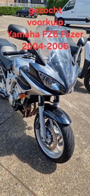 Gezocht: voorkuip Yamaha Fz6 fazer beschikbaar voor biedingen
