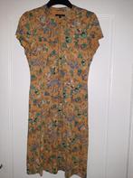 King Louie jurk M 38 40 geel chinese print zgan, Kleding | Dames, Ophalen of Verzenden, Zo goed als nieuw, Maat 38/40 (M), Geel