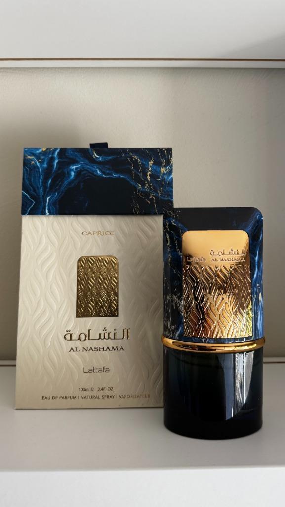 Lattafa Al Nashama Caprice decant/sample, Sieraden, Tassen en Uiterlijk, Uiterlijk | Parfum, Nieuw, Ophalen of Verzenden