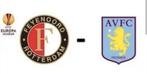 Vip hospitality Feyenoord - Aston Villa, Tickets en Kaartjes, Losse kaart, Twee personen, Oktober, Europa of Champions League