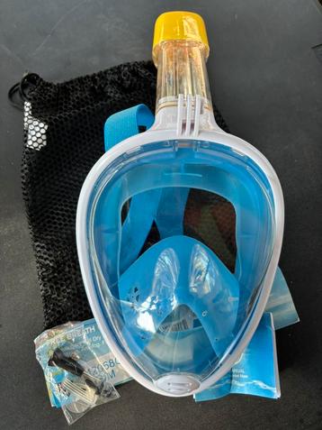 Snorkel masker met Go Pro aansluiting en toebehoren! beschikbaar voor biedingen