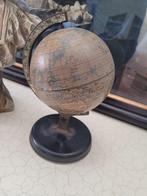 antieke kleine blikken wereldbol, Ophalen of Verzenden