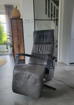 Relaxfauteuil electrisch, Huis en Inrichting, Stoelen, Ophalen, Leer, Zo goed als nieuw, Industrial