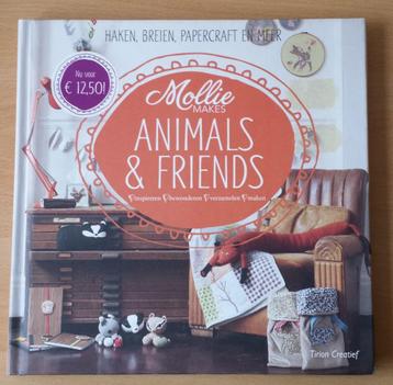 Mollie Makes Animals & Friends - Haken, Breien, Papercraft beschikbaar voor biedingen