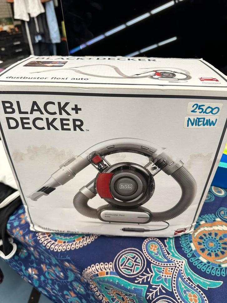 Black & Decker DustBuster Flexi Auto - Handstofzuiger, Auto diversen, Auto-accessoires, Nieuw, Ophalen of Verzenden