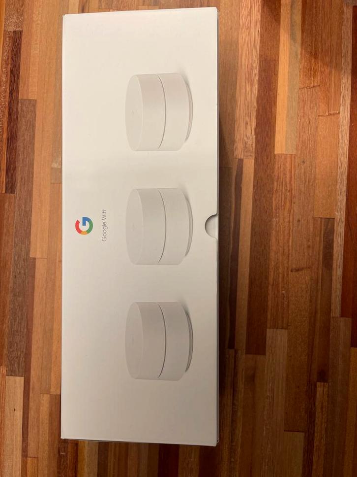 Google Wifi set - 3 stuks (2021) Zo goed als nieuw!, Computers en Software, WiFi-versterkers, Zo goed als nieuw, Ophalen