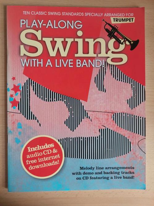 Play-Along Swing Trompet - Met CD, Muziek en Instrumenten, Bladmuziek, Nieuw, Overige soorten, Jazz, Trompet, Ophalen of Verzenden