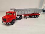 Scania 140 kipper oplegger van Majorette, Hobby en Vrije tijd, Modelauto's | 1:50, Ophalen of Verzenden, Gebruikt, Bus of Vrachtwagen