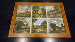 Tegeltableau Hollands Landschap Ingelijst, Antiek en Kunst, Antiek | Wandborden en Tegels, Ophalen