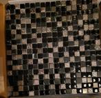 Aquacolor mozaïek matjes 30x30cm zwart 7st/0,63m2, Ophalen, Nieuw, 20 tot 40 cm, Minder dan 5 m²
