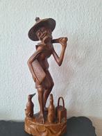 Houtsnijwerk uit bali, Antiek en Kunst, Kunst | Niet-Westerse kunst, Ophalen of Verzenden