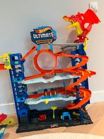 de Hot Wheels City Ultieme Garage, Ophalen of Verzenden, Zo goed als nieuw, Handmatig, Hot Wheels
