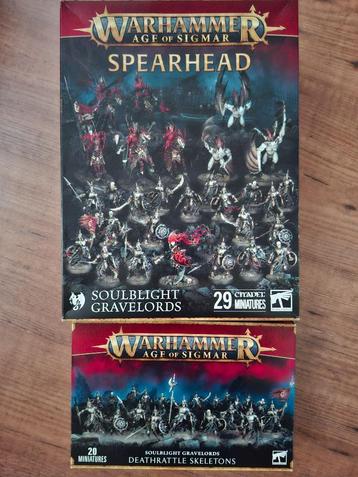 Soulbight Gravelords Vampire Counts NIB Spearhead beschikbaar voor biedingen