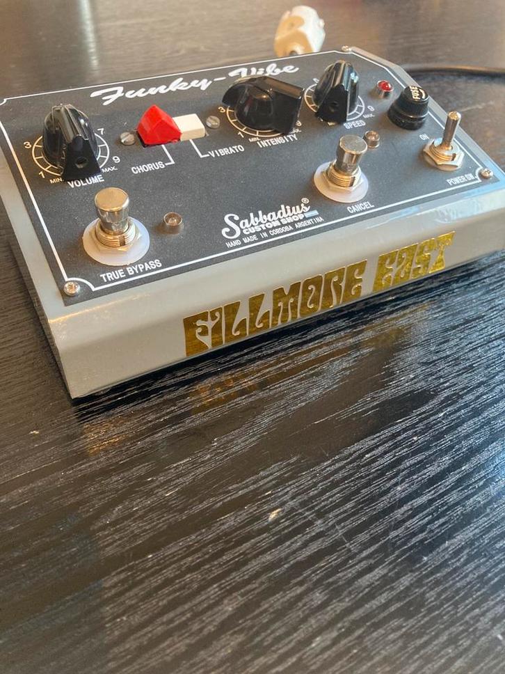 Sabbadius Funky Vibe Fillmore East uni vibe, Muziek en Instrumenten, Effecten, Zo goed als nieuw, Chorus, Ophalen of Verzenden