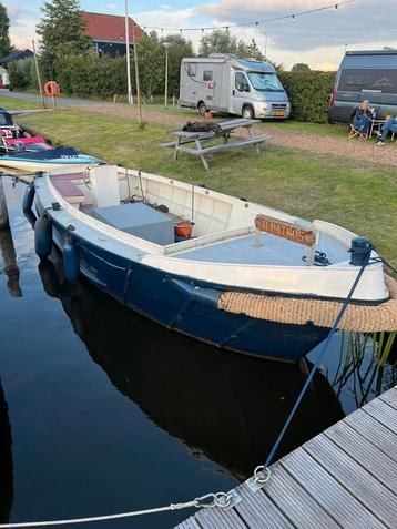 Dikke nononsens sloep werkboot 4 cylinder diesel 7 meter  beschikbaar voor biedingen