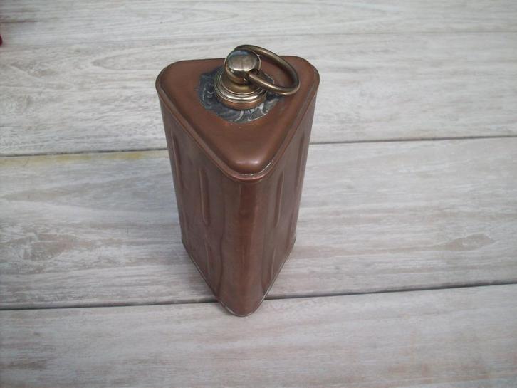 zeer oude rood koper antique mooie drinken / smokkel bus, Antiek en Kunst, Antiek | Koper en Brons, Koper, Ophalen of Verzenden