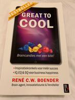 Rene C.W. Boender - Great to Cool, Ophalen of Verzenden, Zo goed als nieuw, Rene C.W. Boender