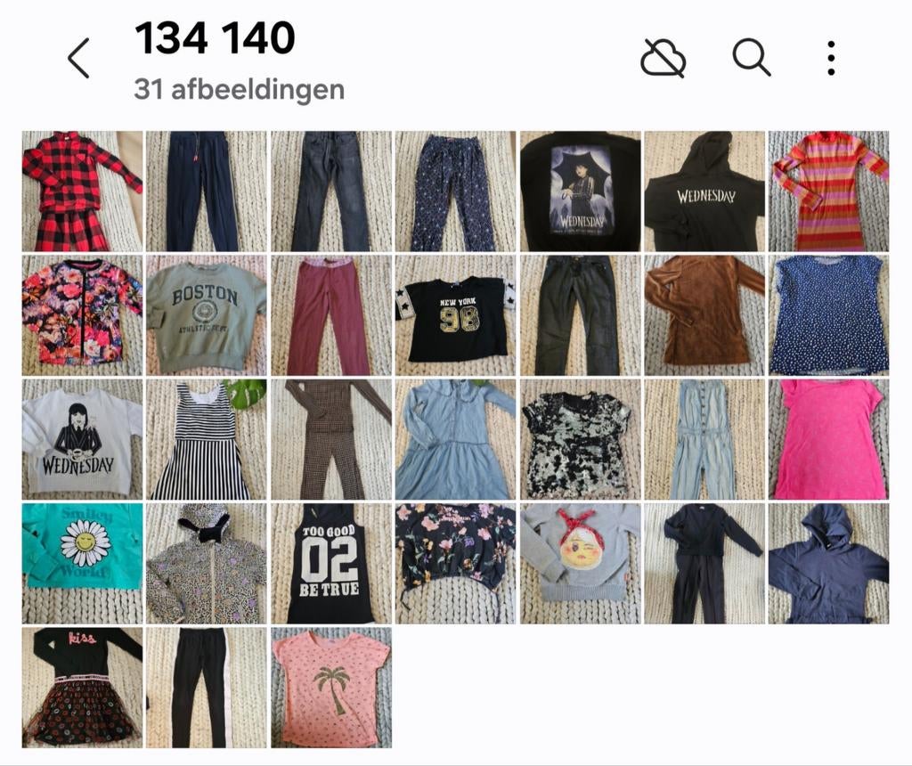 Meisjeskleding maat 134 140, Kinderen en Baby's, Kinderkleding | Maat 134, Gebruikt, Jongen of Meisje, Ophalen of Verzenden