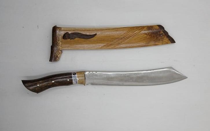 Nieuwe Golok Pattimura 30 cm Veerstaal GOL02, Antiek en Kunst, Kunst | Niet-Westerse kunst, Verzenden