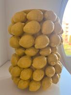 Citroen vaas, 50 tot 75 cm, Geel, Aardewerk of Porselein, Ophalen of Verzenden