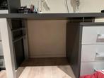 Eenpersoonsbed met Bureau Tienerkamer, Huis en Inrichting, Slaapkamer | Bedden, Ophalen, 90 cm, Eenpersoons, Zo goed als nieuw
