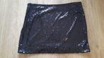 Shimmer & Shine: Black Sequin Mini Skirt, Zwart, Maat 46/48 (XL) of groter, Nieuw, Ophalen of Verzenden