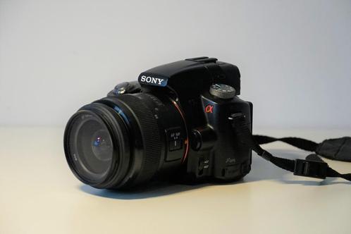 SONY A55 + 18-55mm SAM II - 16MP - A-mount - FULL HD - GPS, Audio, Tv en Foto, Fotocamera's Digitaal, Zo goed als nieuw, Spiegelreflex