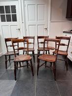 Antieke Engelse keuken stoelen ca 1840, Antiek en Kunst, Ophalen