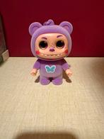 Leuke paarse pop met berenoren, Ophalen of Verzenden, Zo goed als nieuw, Overige typen