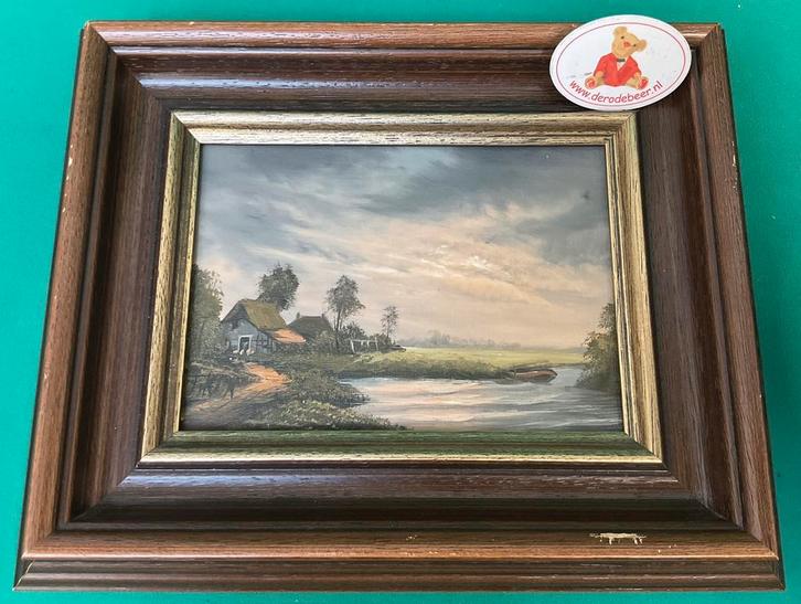 Schilderij J. Kok look- a-like, Antiek en Kunst, Kunst | Schilderijen | Klassiek, Ophalen of Verzenden