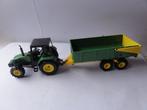 John Deere 3300 met kipper Siku, Hobby en Vrije tijd, Verzenden, Zo goed als nieuw, 1:32 tot 1:50