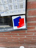 elf aanbevelings tabel 1987, Verzamelen, Merken en Reclamevoorwerpen, Reclamebord, Gebruikt, ., Ophalen of Verzenden