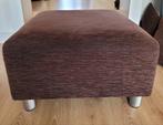Bruine hocker van De Ruijtermeubel - Cruquous, Ophalen, Gebruikt, 75 tot 100 cm, Stof