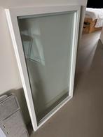 Ikea komplement glasplaat wit 100x58 2 stuks, Ophalen, 50 tot 100 cm, Zo goed als nieuw, Minder dan 100 cm