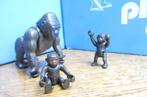 dierentuin wild life jungle 6639 70360 Gorilla 2 x baby 100%, Ophalen of Verzenden, Zo goed als nieuw, Complete set