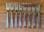 8 Vintage Sola Cora taartvorkjes gebaksvorkjes, Ophalen of Verzenden