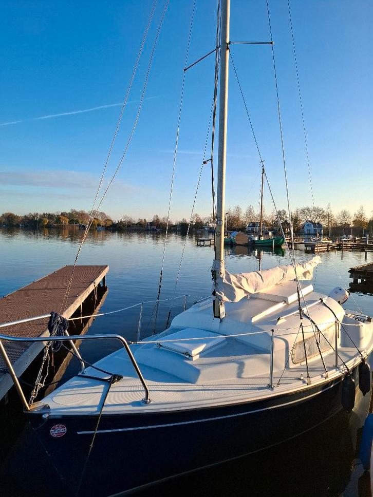 Compromis 6.20, Watersport en Boten, Kajuitzeilboten en Zeiljachten, Gebruikt, Tourjacht of Cruiser, Polyester, 6 tot 9 meter