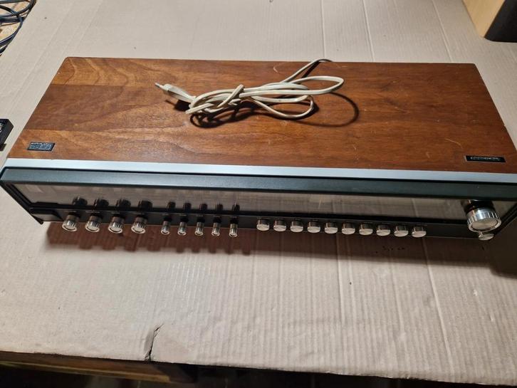 Aristona AR-5702/00Z stereo tuner-versterker (receiver), Audio, Tv en Foto, Versterkers en Receivers, Gebruikt, Stereo, Minder dan 60 watt