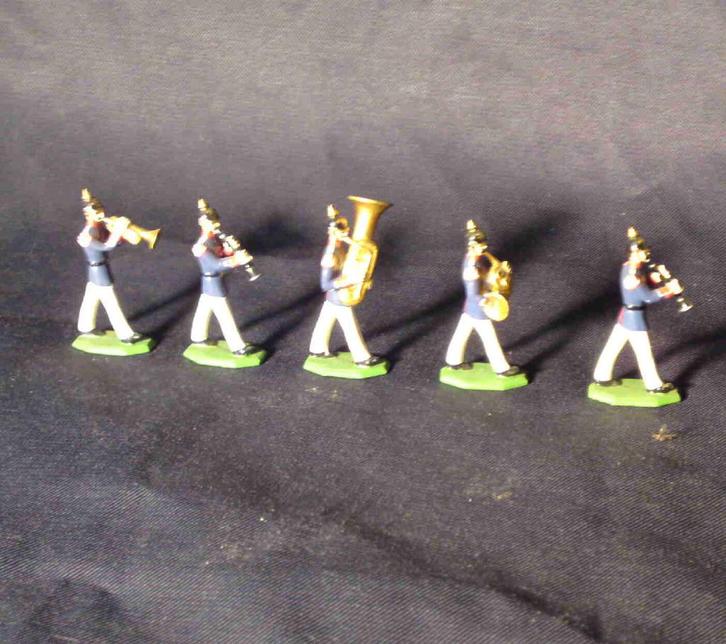 Tinnen soldaatjes! Muzikanten ! Uniform Duitsland rond 1900, Hobby en Vrije tijd, Modelbouw | Figuren en Diorama's, Zo goed als nieuw