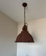 Industriële Plafondlamp met Roest Finish, Huis en Inrichting, Lampen | Hanglampen, Ophalen, Zo goed als nieuw, Metaal, Minder dan 50 cm