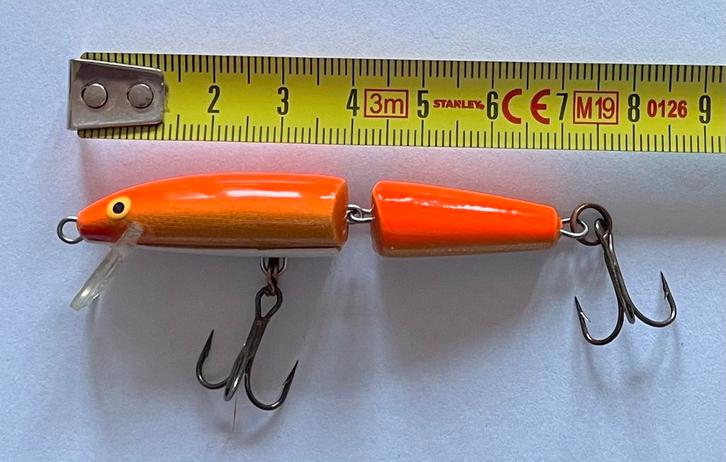 Rapala Jointed J7 Ireland 4Gr zie de Foto’s Lees de Adv, Watersport en Boten, Hengelsport | Roofvissen, Gebruikt, Ophalen of Verzenden