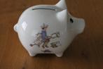 Spaarvarken, kinderspaarvarken, spaarpot + sleutel, Ophalen of Verzenden, Zo goed als nieuw, Steen, Aardewerk of Keramiek, Dier